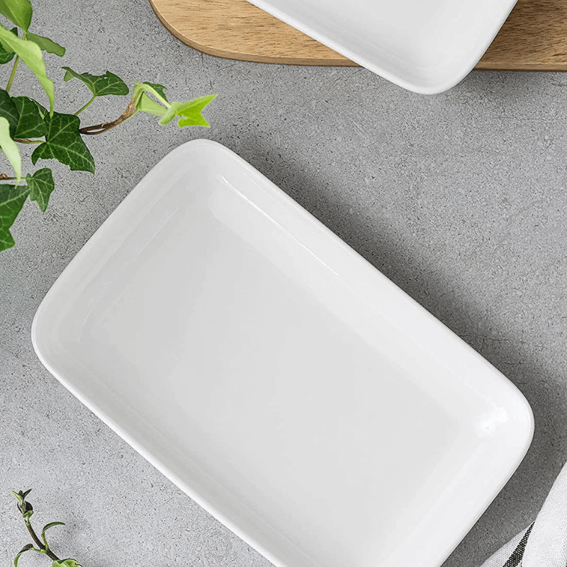 Rectangular Salad Plates, Set of 6